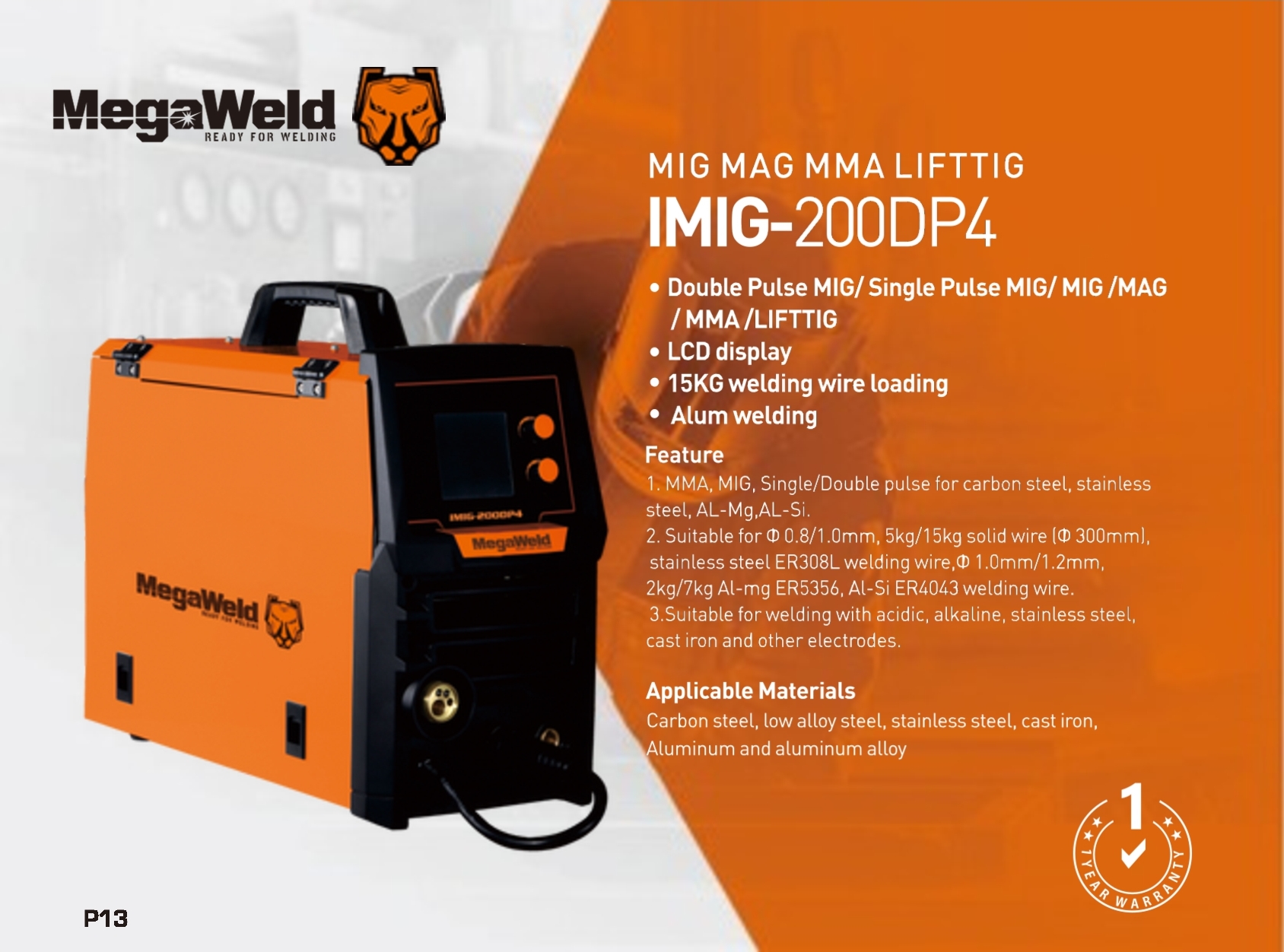 Mesin Las IMIG-200DP4